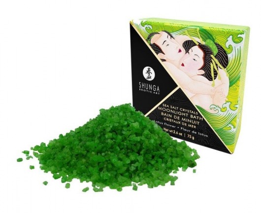 Соль для ванны Bath Salts Lotus Flower с ароматом цветков лотоса - 75 гр. -  - Магазин феромонов в Астрахани