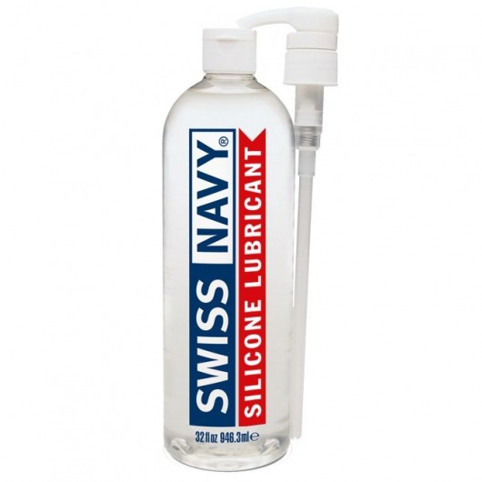 Лубрикант на силиконовой основе Swiss Navy Silicone Based Lube - 946,3 мл. - Swiss navy - купить с доставкой в Астрахани