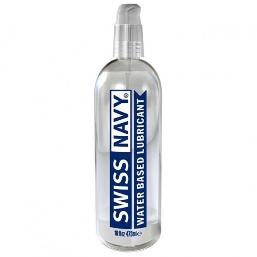 Лубрикант Swiss Navy Water Based Lube на водной основе - 473 мл. - Swiss navy - купить с доставкой в Астрахани
