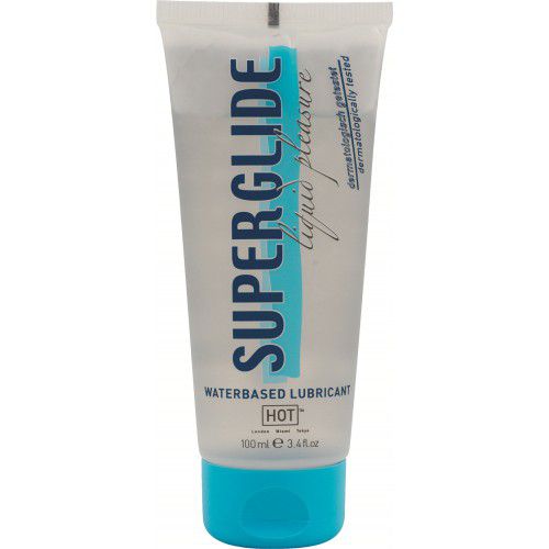 Интимная смазка на водной основе Superglide - 100 мл. - HOT - купить с доставкой в Астрахани