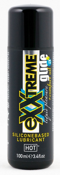 Анальная смазка на силиконовой основе Exxtreme Glide - 100 мл. - HOT - купить с доставкой в Астрахани