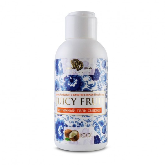 Интимный гель на водной основе JUICY FRUIT с ароматом кокоса - 100 мл. - БиоМед - купить с доставкой в Астрахани