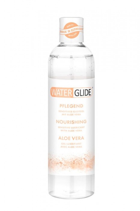 Лубрикант на водной основе с алоэ вера NOURISHING - 300 мл. - Waterglide - купить с доставкой в Астрахани