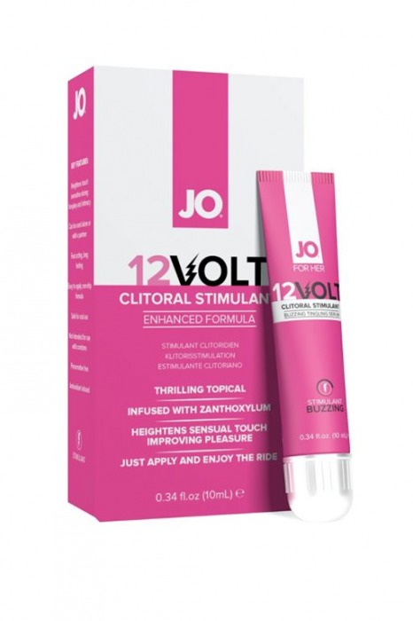 Возбуждающая сыворотка мощного действия JO Volt 12V - 10 мл. - System JO - купить с доставкой в Астрахани