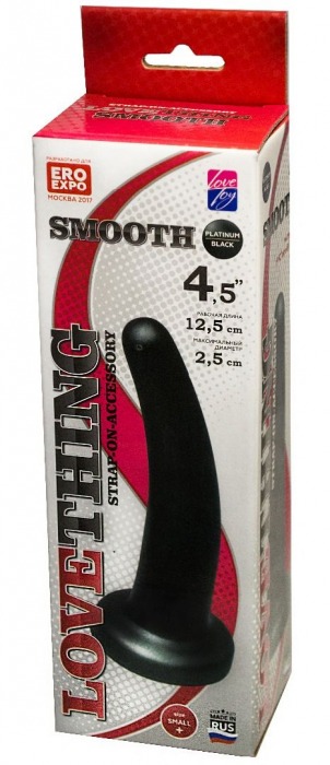 Анальная насадка Smooth - 12,5 см. - LOVETOY (А-Полимер) - купить с доставкой в Астрахани