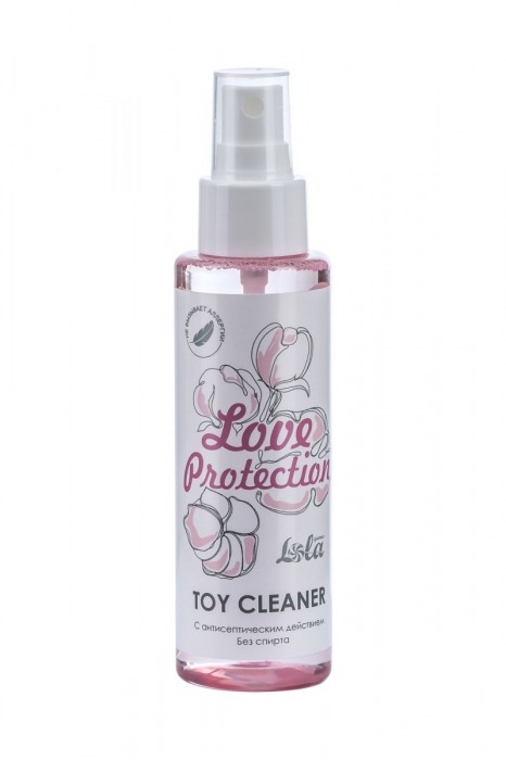 Гигиенический антисептический лосьон Toy cleaner - 110 мл. - Lola Games - купить с доставкой в Астрахани