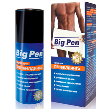 Крем Big Pen для увеличения полового члена - 50 гр. - Биоритм - в Астрахани купить с доставкой