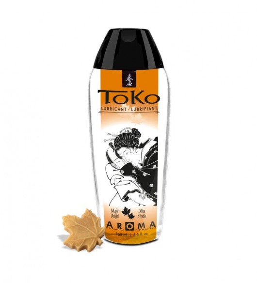 Интимный гель TOKO Maple Delight с ароматом кленового сиропа - 165 мл. - Shunga - купить с доставкой в Астрахани